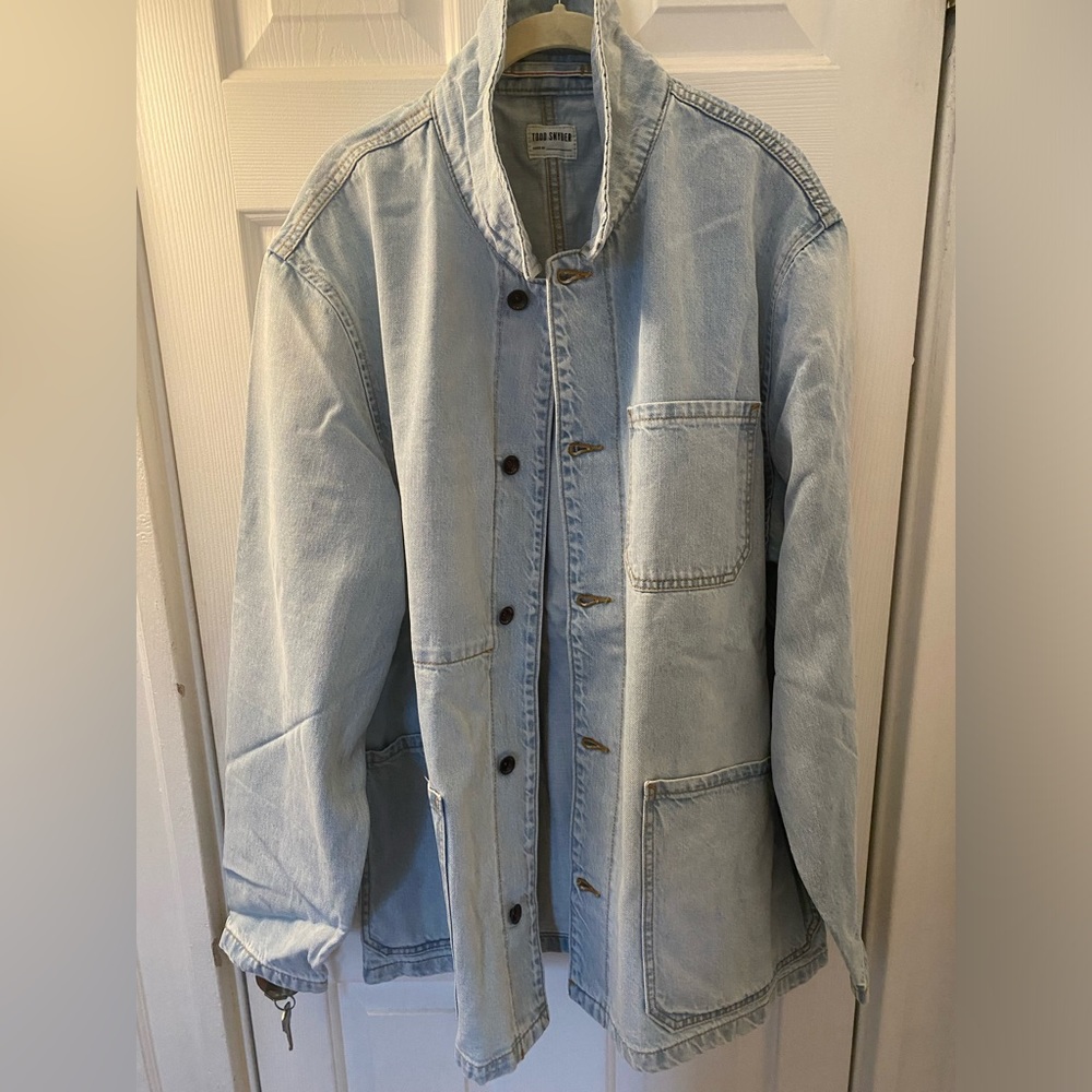 Todd Snyder NWT Selvedge Denim Chore Coat XL